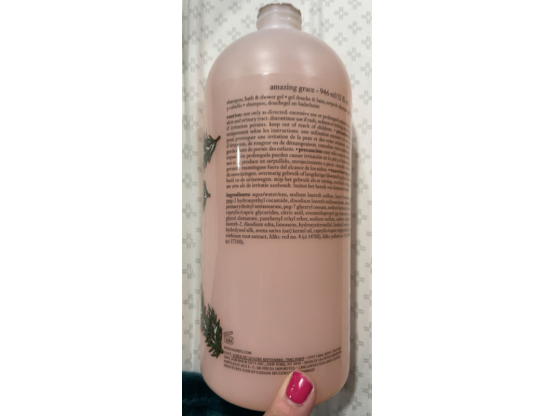 Philosophy Amazing Grace Shampoo, Bath & Shower Gel, 32 fl oz/946 mL