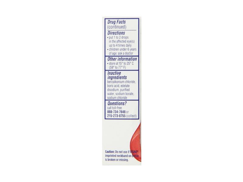 Visine Original Redness Relief, 1/2 fl oz/15 mL