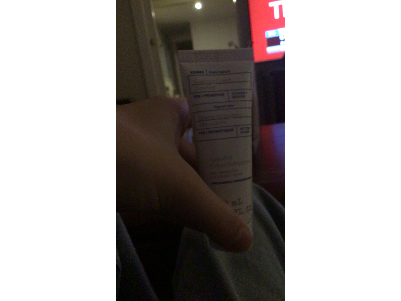 Korres Greek Yoghurt Foaming Cream Cleanser, 20mL