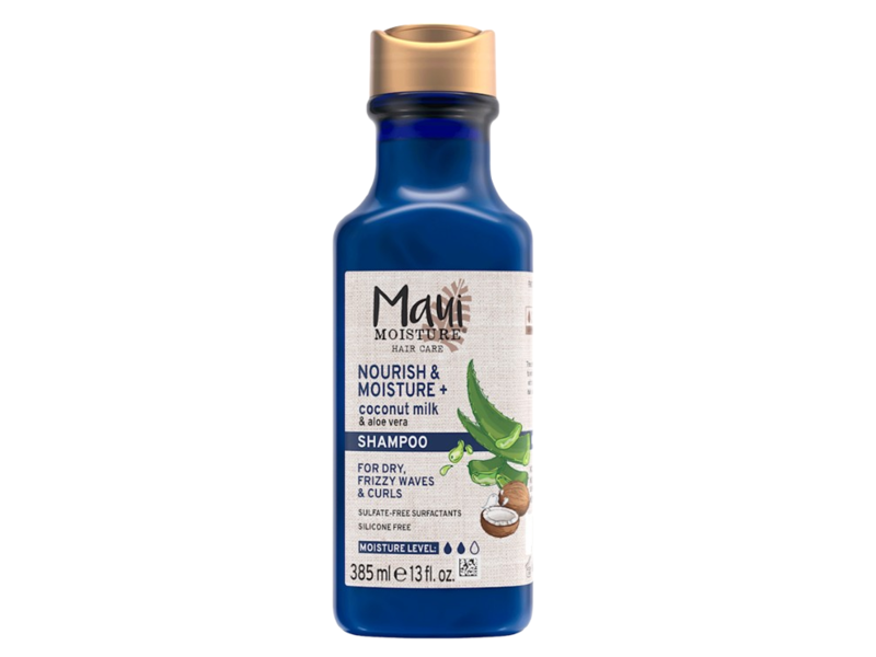 Maui Nourishing Shampoo, Coconut Milk & Aloa Vera, 13 fl oz/385 mL
