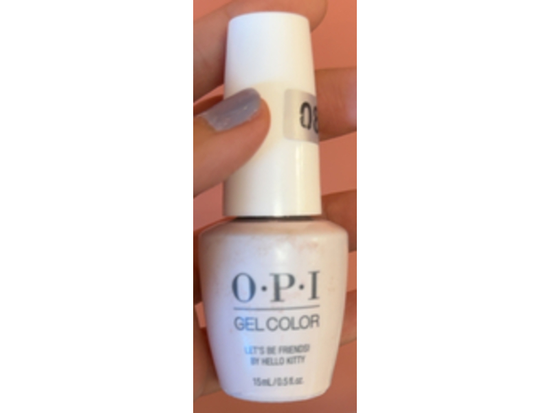 O.P.I Gel Color, Let's Be Friends, 0.5 fl oz/15 mL