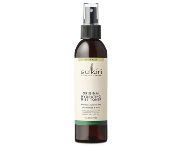 Sukin Original Hydrating Mist Toner, Chamomile And Rose, 8.46 fl oz/250 mL