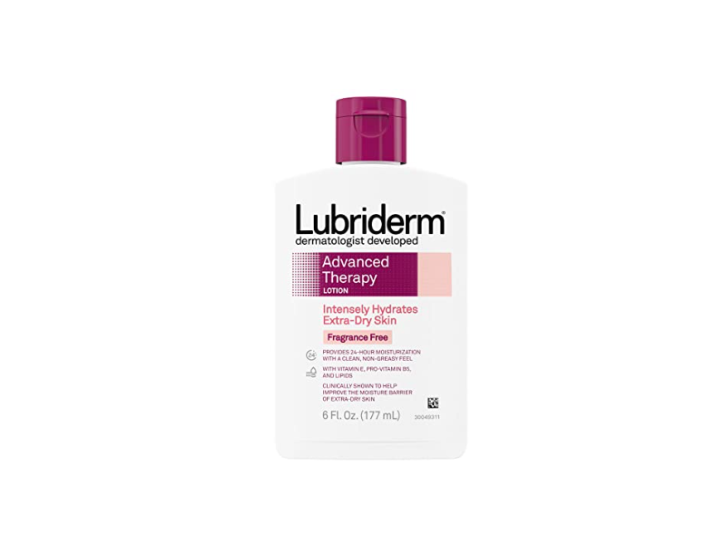 Lubriderm Advanced Therapy Lotion, Fragrance Free, 6 fl oz/177 mL