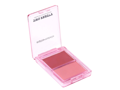 Sophia+Mabelle Two Pretty Cream & Satin Blush Duo, Strawberry Sorbet, 0.21 oz/6 g