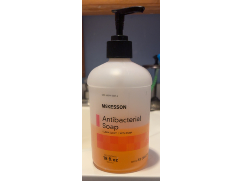 Mckesson Antibacterial Soap, Clean, 18 fl oz/532 mL
