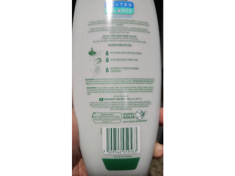 Palmolive Neutral Balance Body Wash, 390 mL