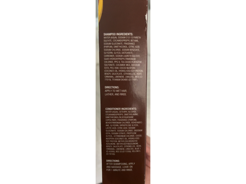 Dove Anti Frizz Oil Therapy Shampoo + Conditioner, 12 fl oz/355 mL