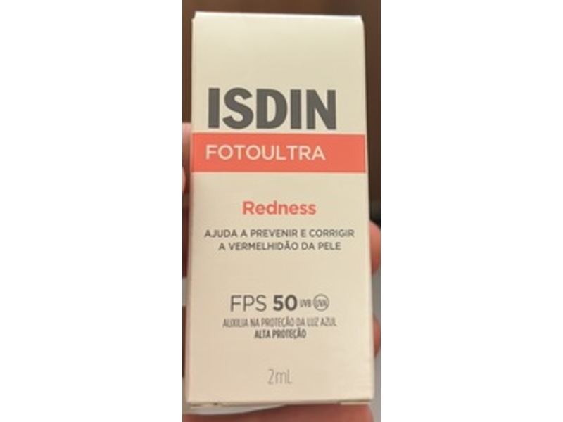 ISDIN FotoUltra Redness Sunscreen, SPF 50, 2 mL