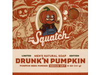 Dr. Squatch Men's Natural Soap, Druk'N Pumpkin, 5 oz/141 g - Image 2