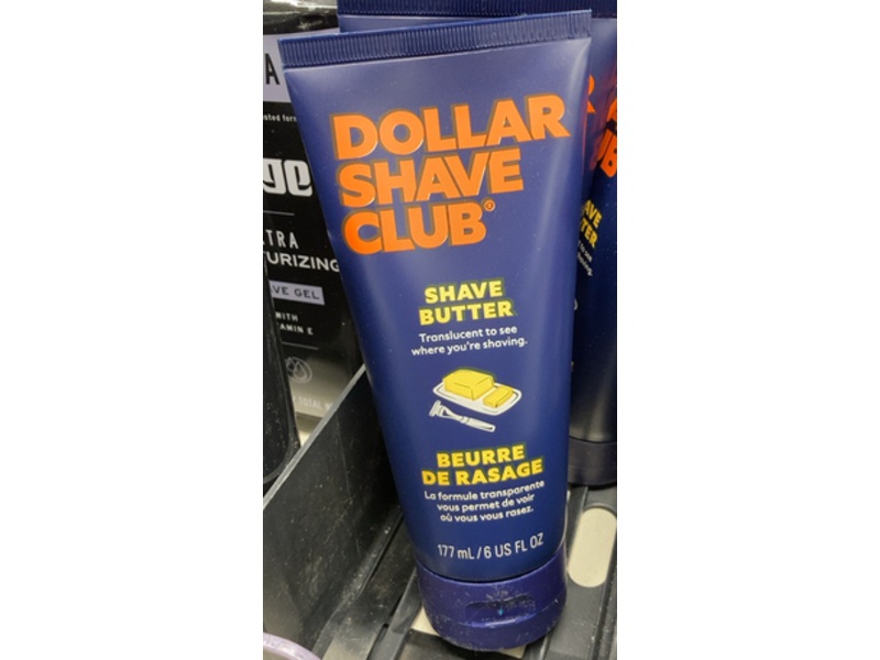 Dollar Shave Club Shave Butter, 6 fl oz/177 mL, Pack Of 2