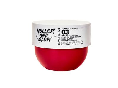 Holler and Glow Bondi Blush Body Butter, Pink Dragonfruit, 5.29 oz/150 g