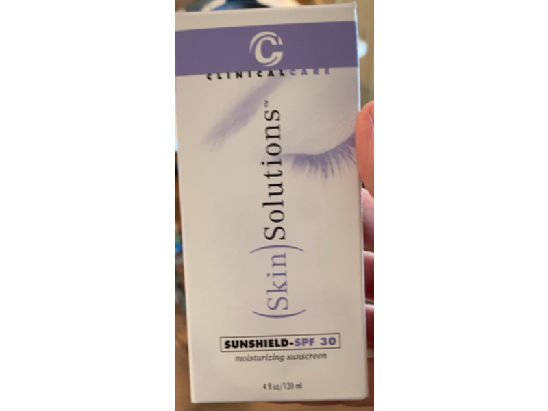 Clinical Care Skin Solutions Sunshield, SPF 30, 4 oz/120 mL