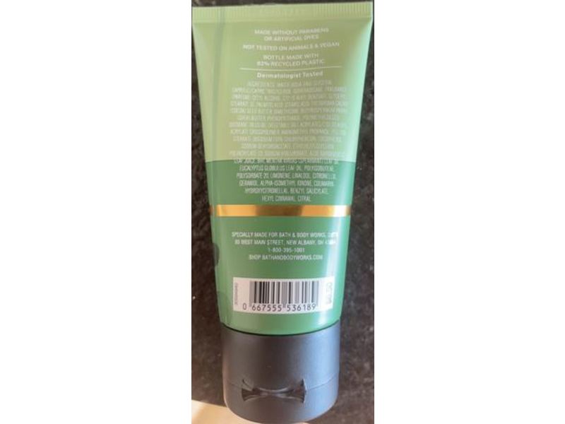 Bath & Body Works Aromatherapy Stress Relief Ultimate Hydration Body Cream, Eucalyptus + Spearmint, 2.5 oz/70 g