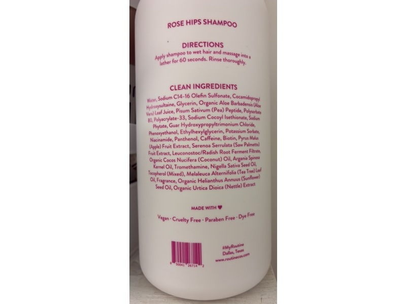 Routine Wellness Shampoo, 33.81 fl oz/1 L