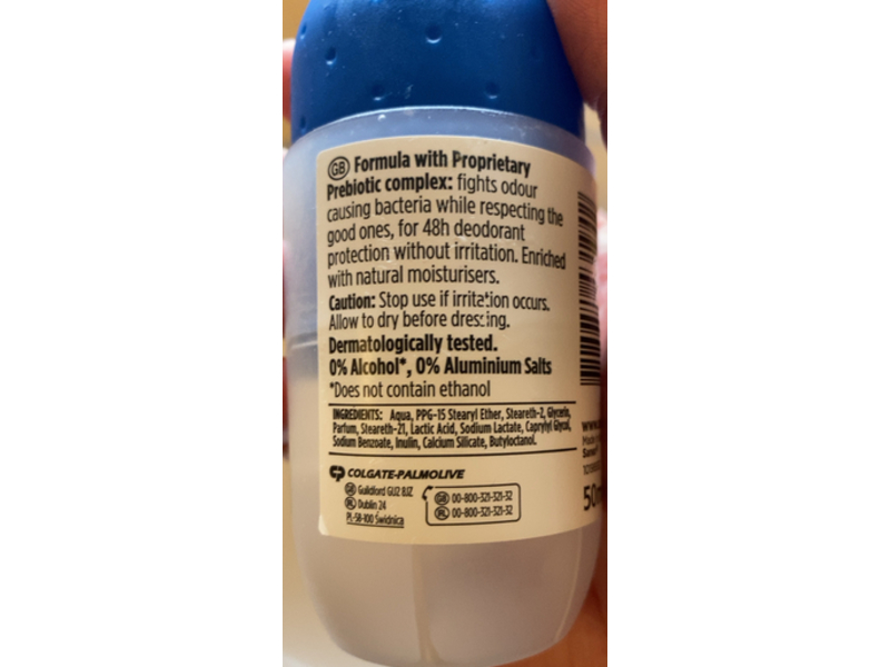 Sanex Biome Protect Dermo Deodorant, Moisturising, 50 mL