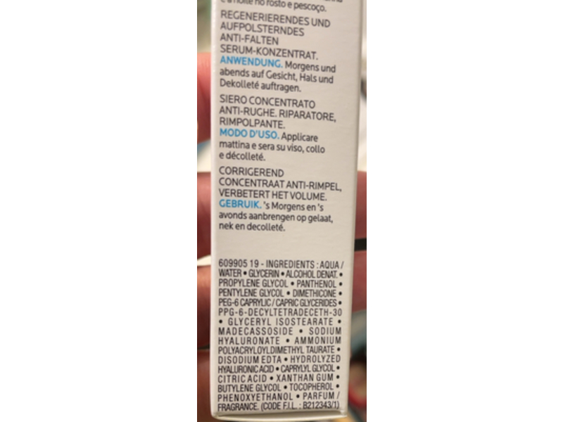 La Roche Posay Hyaluronic Acid Hyalu B5 Face Serum, 10 mL