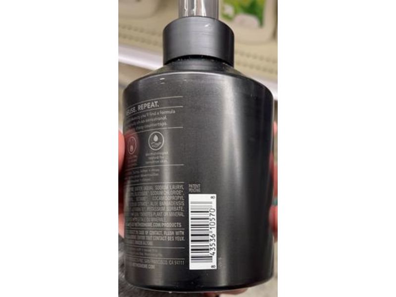 Method Hand Wash, Vetiver + Amber, 12 fl oz/354 mL, Pack Of 3