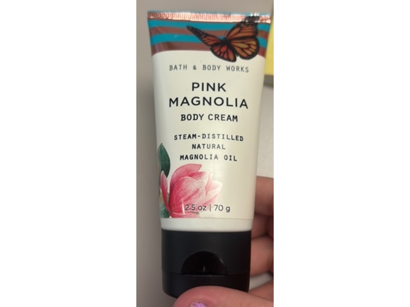 Bath & Body Works Body Cream, Pink Magnolia, 2.5 oz/70 g