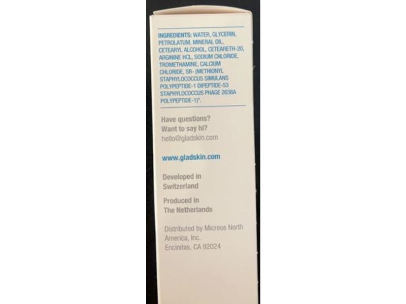 Gladskin Eczemact Soothing Cream, 1.69 fl oz/50 mL