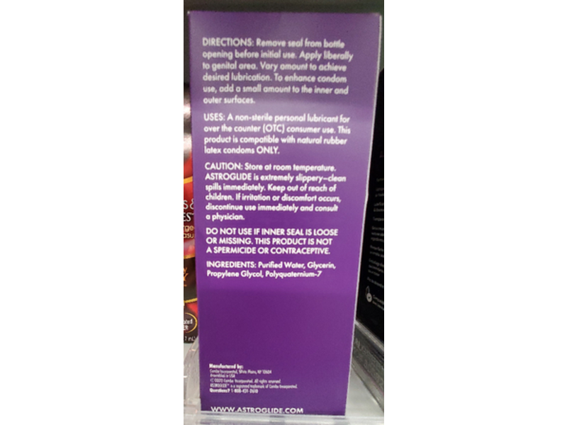 Astroglide Water-Based Personal Liquid Lubricant, 5 fl oz/148 mL