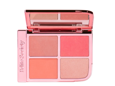 Polite Society Blush & Highlight Face Palette, Go Flush Yourself, 0.44 oz/12 g