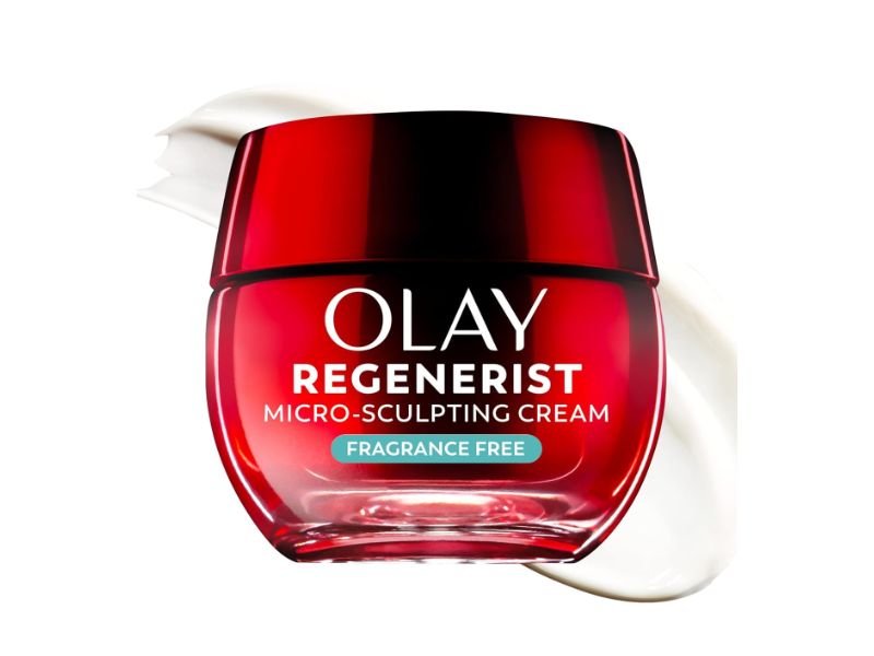 Olay Regenerist Micro-Sculpting Cream, Fragrance-Free, 1.7 oz/48 g.