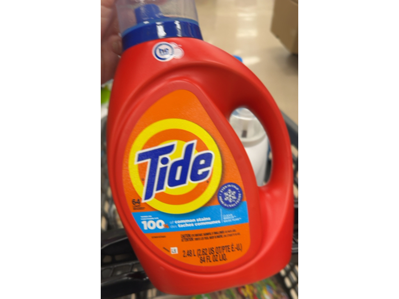 Tide Liquid Laundry Detergent, Clean Breeze, 64 Loads, 84 fl oz/2.48 L