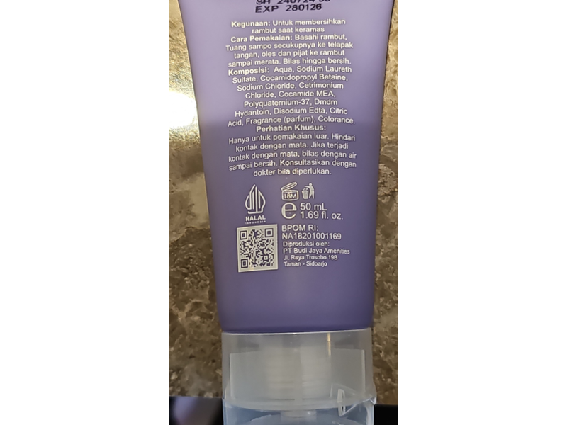 Mandarin Tea Shampoo, Revive, 1.69 fl oz/50 mL