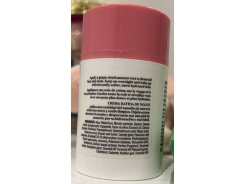 Soap & Glory Cloud Of Dreams Whipped Night Cream, Hydrate, 1.69 fl oz/50 mL
