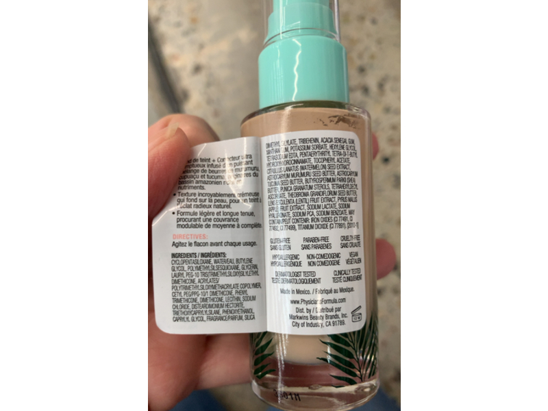 Physicians Formula Butter Believe It! Foundation + Concealer, Fair-to-Light , 1 fl oz/30 mL