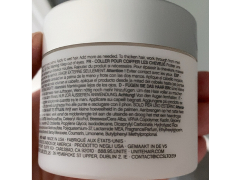 Unite Hair Creamy Paste, 2 oz/57 g