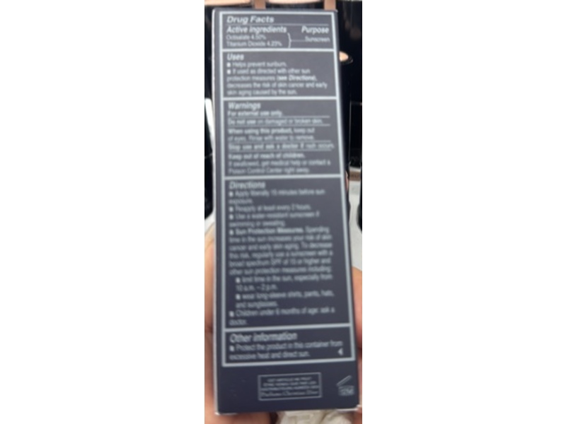 Dior Forever Skin Glow 24H Wear Radiant Foundation, SPF 15, 3C Cool, 1 fl oz/30 mL