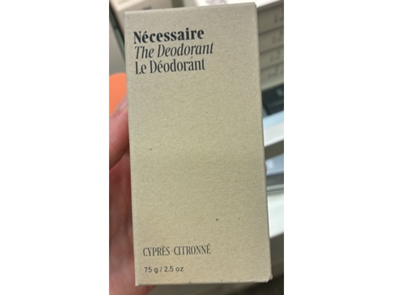 Nécessaire The Deodorant, Lemon Cypress, 2.5 oz/75 g