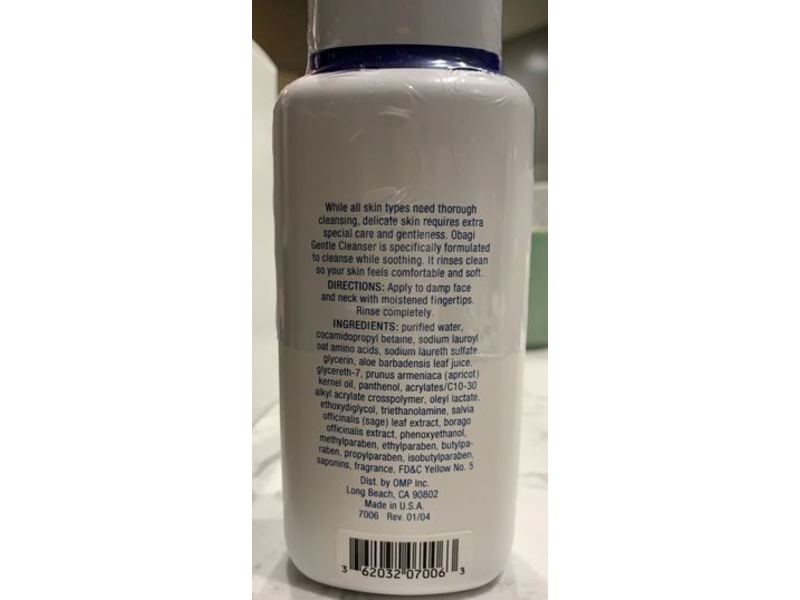 Obagi Nu-Derm Gentle Cleanser, 6.7 fl oz/200 mL