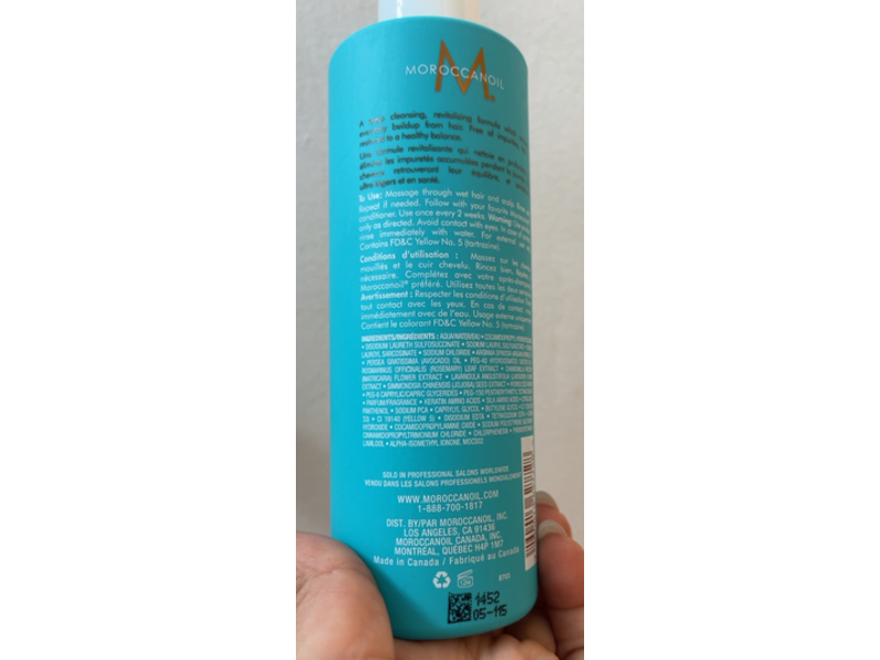 Moroccanoil Clarifying Shampoo, 8.5 fl oz/250mL