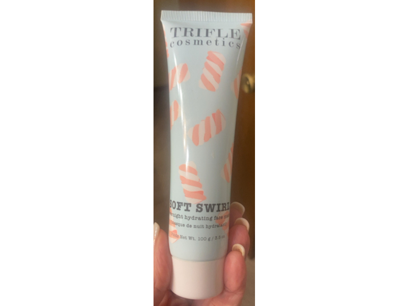 Trifle Cosmetics Overnight Hydrating Face Mask, Soft Swirl, 3.8 oz/100 g