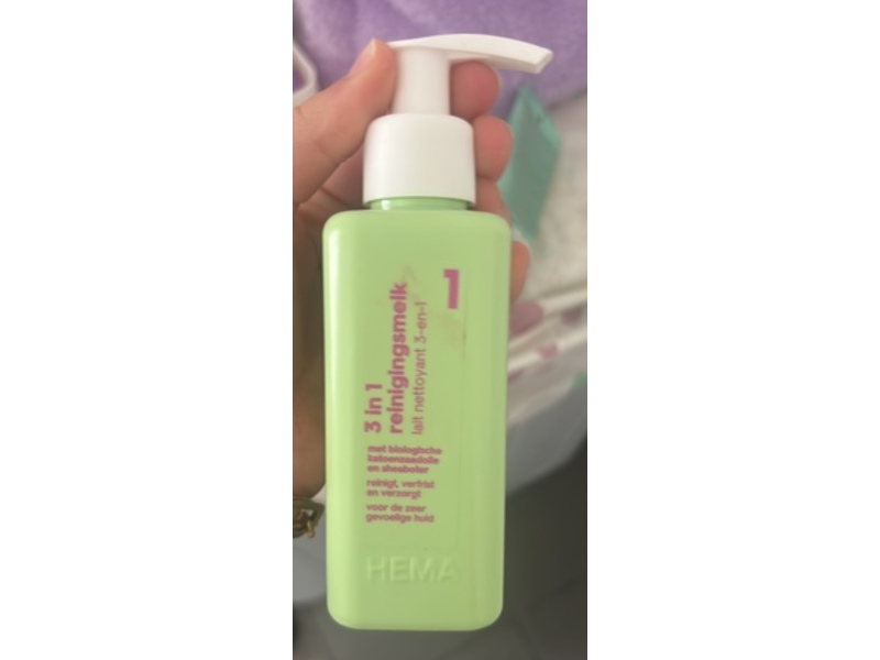 Hema 3-In-1 Cleansing Milk, 145 mL