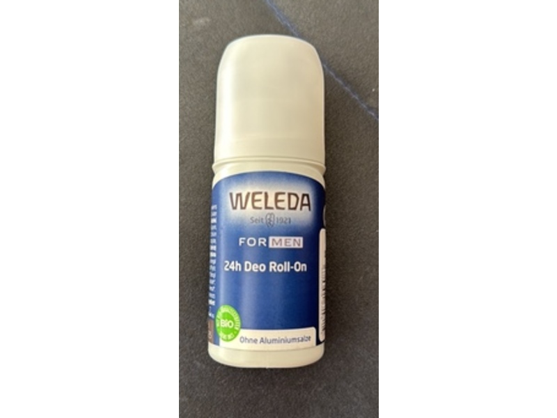 Weleda 24H Roll-On Deodorant, 1.7 fl oz/50 mL