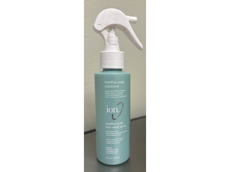Ion Healthy Scalp Itch Relief Solution, 4 fl oz/118 mL