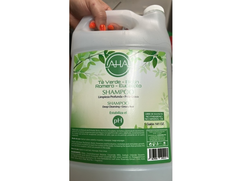 Simone Professional AHA Te Verde Deep Cleansing Shampoo, 141 oz