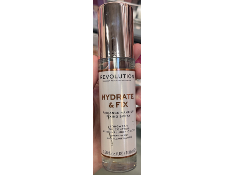 Revolution Hydrate & Fix Fixing Spray, 3.38 fl oz/100 mL