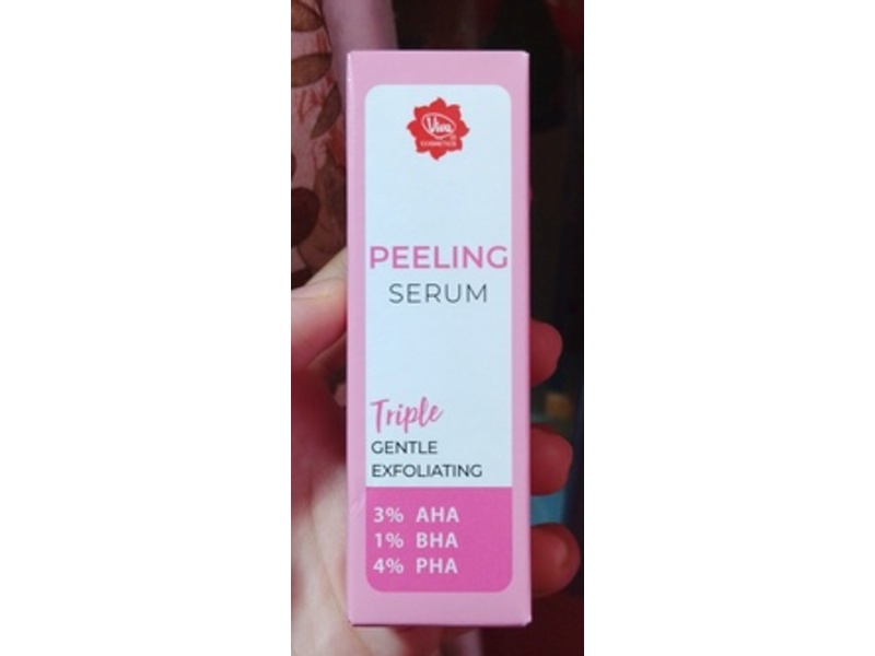 Viva Cosmetics Triple Gentle Exfoliating Peeling Serum, 20 mL
