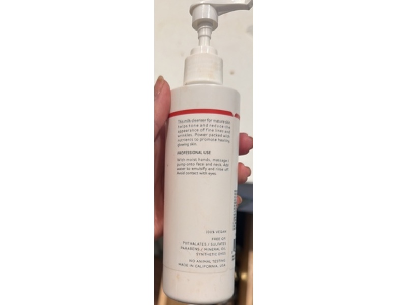 Tuel Beat The Clock Milk Cleanser, 8 oz/237 mL