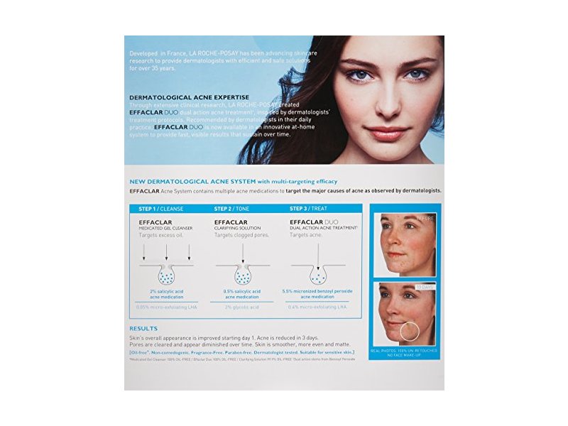 effaclar dermatological acne treatment