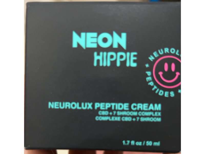 Neon Hippie Neurolux Peptide Cream 1.7 fl oz/50 mL