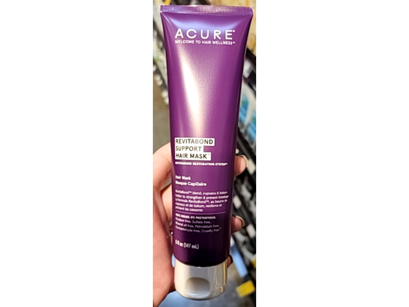 Acure Revitabond Support Hair Mask, 5 fl oz/147 mL