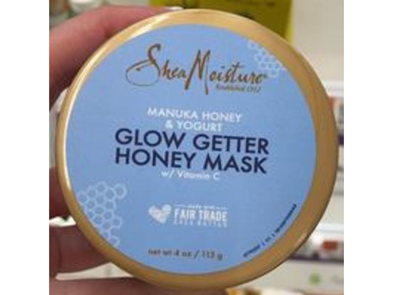 Shea Moisture Glow Getter Honey Mask, Manuka Honey & Yogurt, 4 oz/113 g