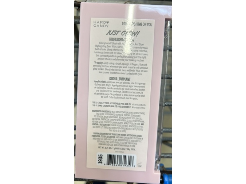 Hard Candy Highlighting Duo, 1935 Blushing On You, 0.25 fl oz/14 g