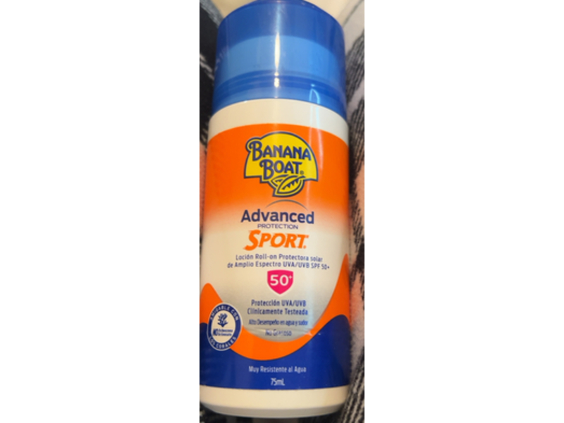 Banana Boat Advanced Protection Sport Sunscreen, SPF 50+, 75 mL