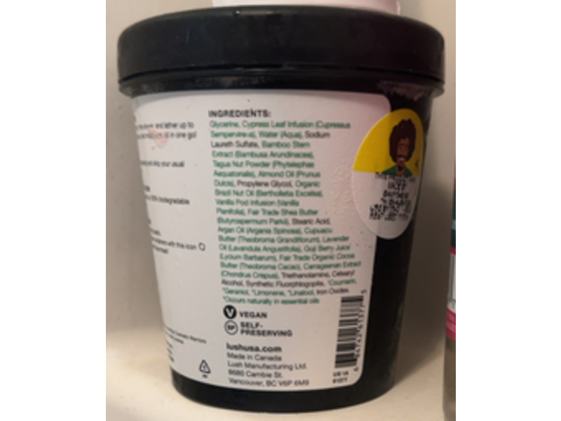 Lush Co - Mingle Body Scrub, Lavender, 7.9 oz/225 g